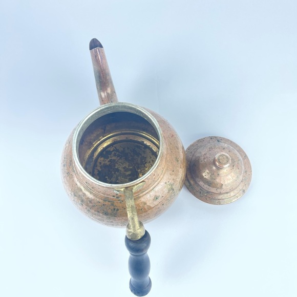 Copper bell hammered thickest copper teapot kettle - Picture 6 of 6